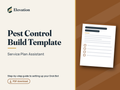 Pest Control Grok Bot Build Template: Service Plan Assistant cover