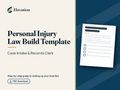Personal Injury Law Grok Bot Build Template: Case Intake & Records Clerk cover