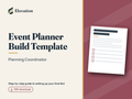 Event Planner Grok Bot Build Template: Planning Coordinator cover