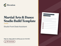 Martial Arts & Dance Studio Grok Bot Build Template: Studio Front Desk Assistant cover