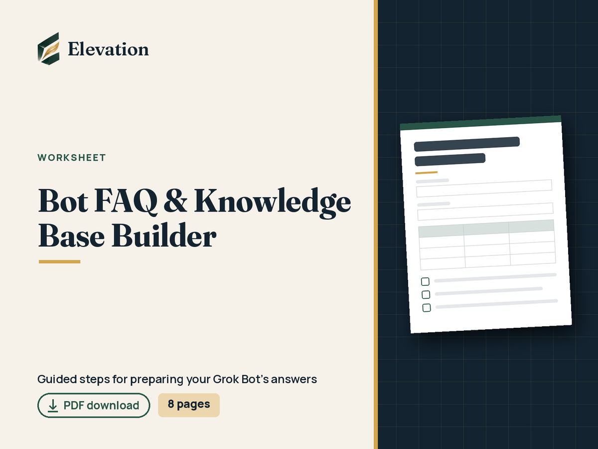Bot FAQ & Knowledge Base Builder cover