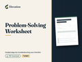 Problem-Solving Worksheet cover
